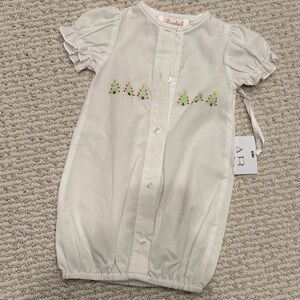 Rosalina Collections newborn Christmas one piece